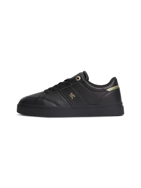 Sneakerși Tommy Hilfiger negru