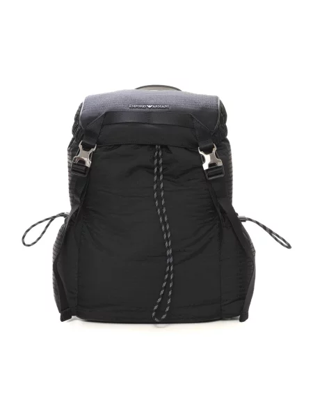 Torba Emporio Armani z logo czarna