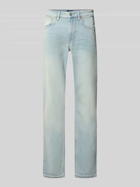 Jeansy o kroju regular fit straight z mieszanki bawełny i lyocellu model CASH' Pepe Jeans