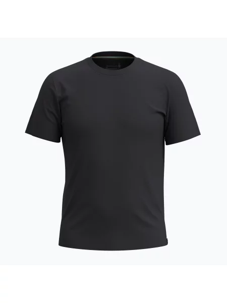 Koszulka trekkingowa Smartwool Short Sleeve Tee Slim Fit black czarna