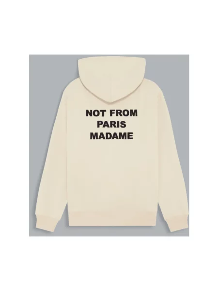 Bluza z kapturem Drole De Monsieur beżowa