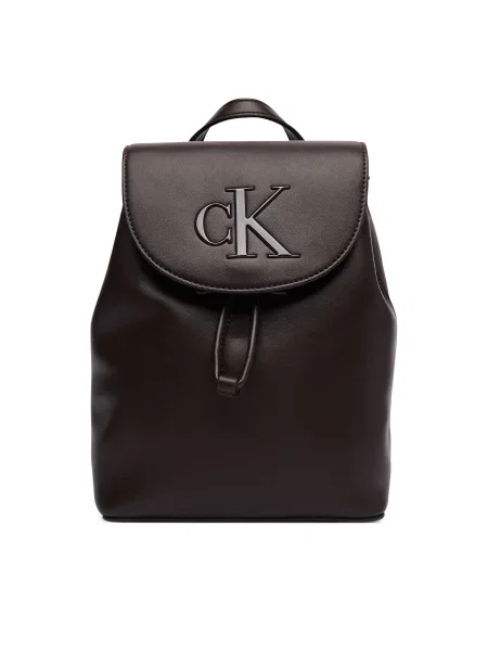 Calvin Klein Nahrbtnik BOLD temno rjava