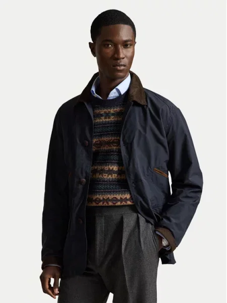 Polo Ralph Lauren Átmeneti kabát Sötétkék
