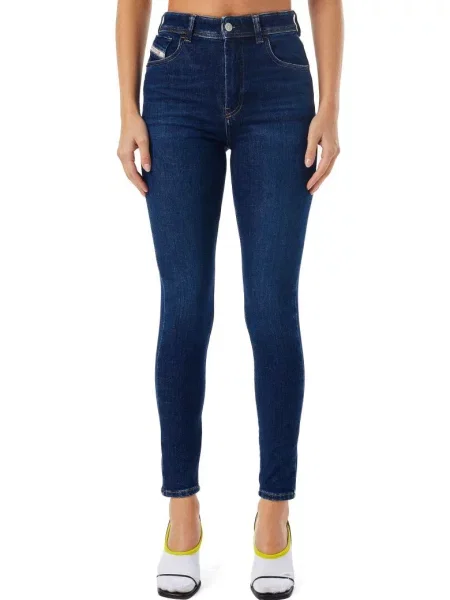 Džínsy Diesel 1984 SLANDY-HIGH modrá