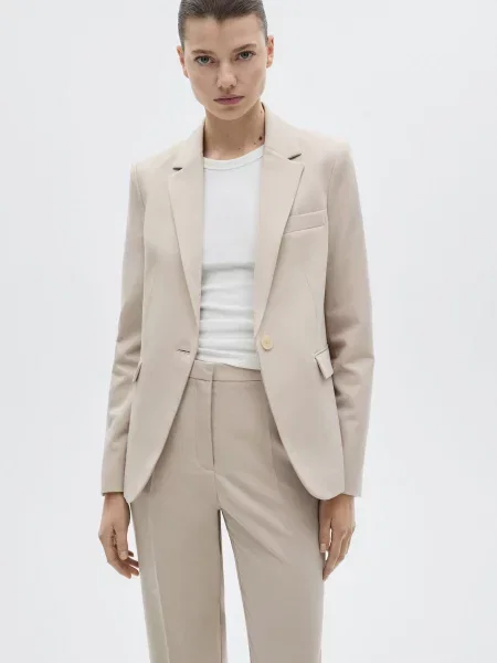 Піджак MANGO бежевий