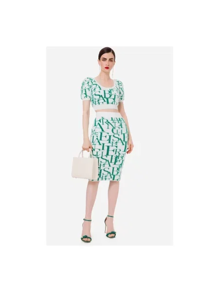 Spódnica Elisabetta Franchi zielona