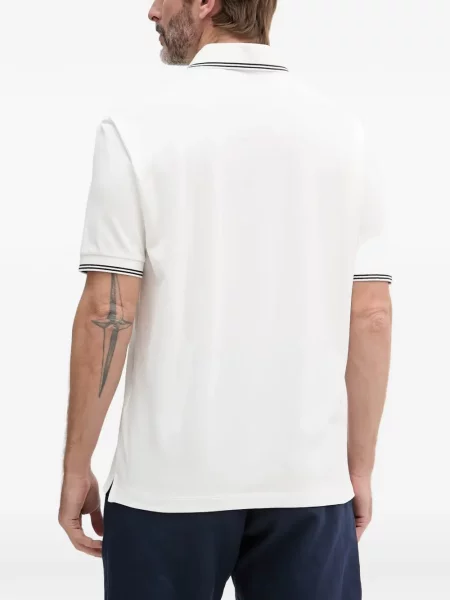 Hímzett pólóing Armani Exchange fehér