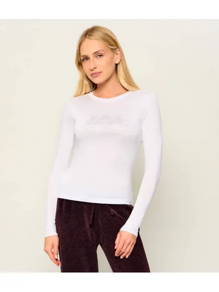 Juicy Couture Blúz Regular Fit fehér