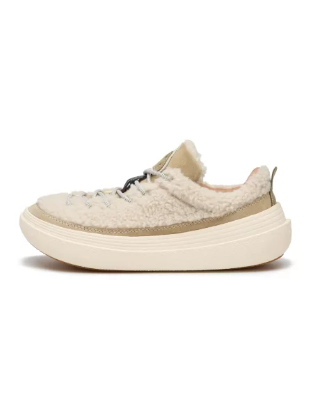 Sneakersy Flower Mountain wełniane w kwiatki beżowe
