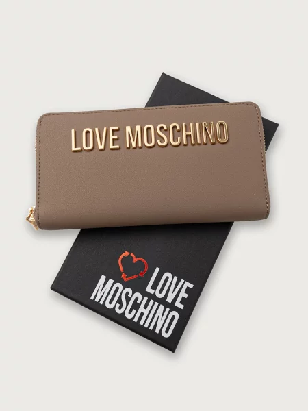 Кожаный кошелек Love Moschino