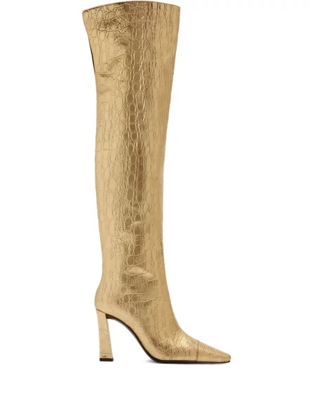 Botine Giuseppe Zanotti cu imagine auriu