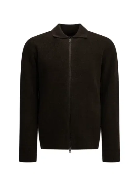 Gulerat cardigan Tagliatore maro
