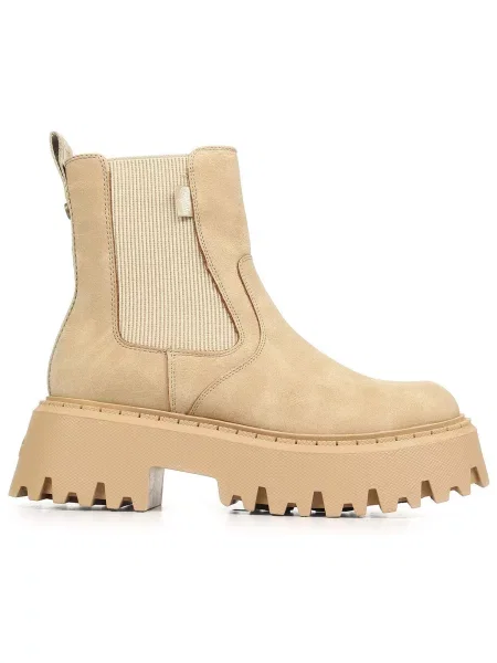 Chelsea boots Buffalo béžové