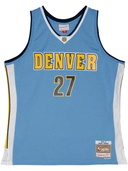 Cămașă Mitchell & Ness din jerseu albastru