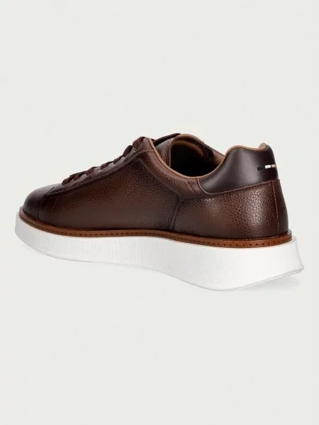 BOSS sneakersy Bulton brązowe