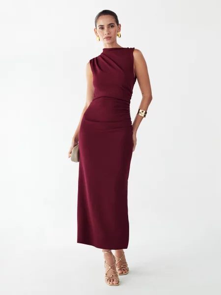BWLDR Rochie Rory vin roșu