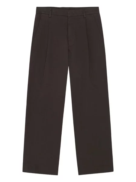 Plisirane hlače Nn07 smeđa