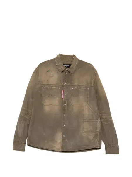 Риза Dsquared2 зелено