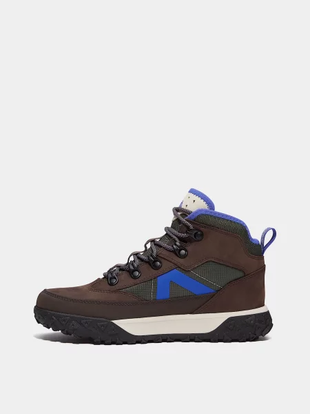 Дитячі Черевики Timberland GREENSTRIDE MOTION 6 темно-коричневий нубук/текстиль коричневі