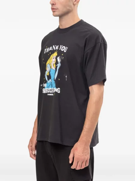 Tricou Domrebel negru