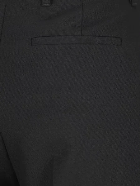 Zvonaste hlače Burberry lepršave crna