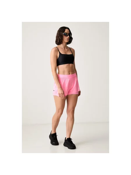 Szorty Emporio Armani Ea7 różowe