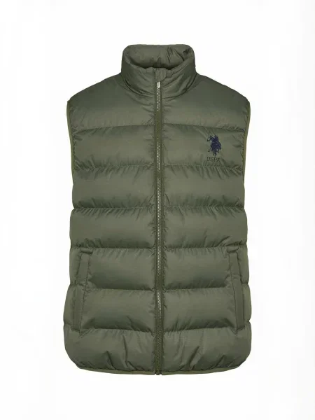U.S. POLO ASSN. Vestă UMDitmar verde