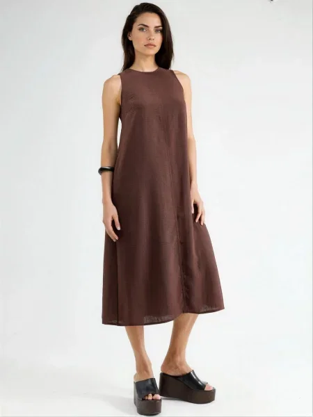 Hiccup Ruha Linen Feel mokka