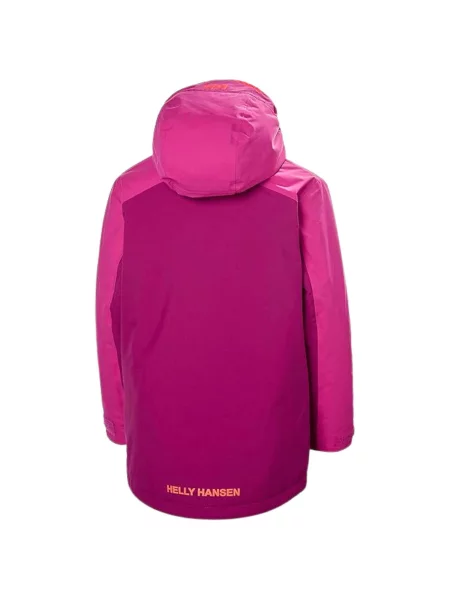 Kurtka narciarska dla dzieci Helly Hansen Hillside różowa