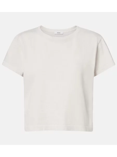 Tricou Agolde din jerseu alb