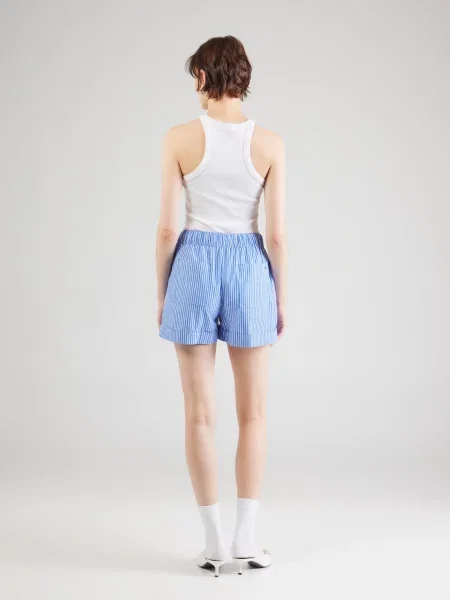 Tommy Jeans Pantaloni ESSENTIAL azur alb