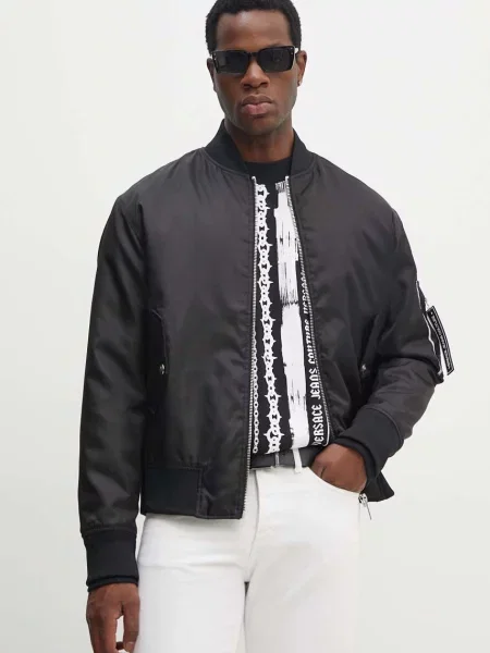 Versace Jeans Couture bomber dzseki fekete