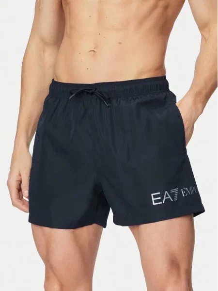 Kąpielówki Ea7 czarne
