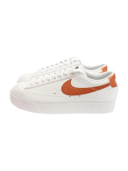 Marynarka Nike skórzana na platformie biała