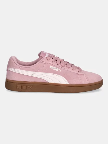 Замшеві кросівки Puma PUMA Smash рожевий