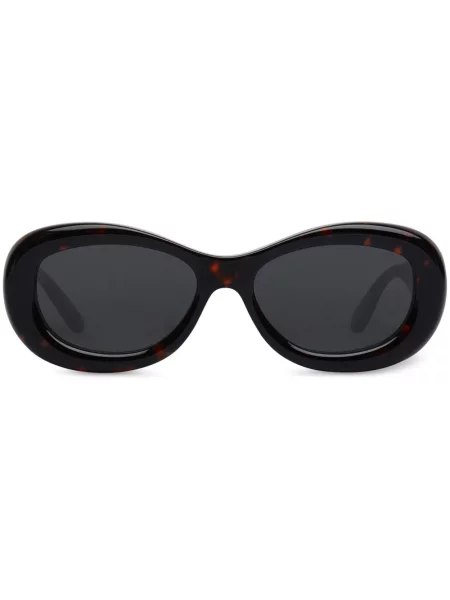 Ochelari de soare ovali Courreges maro