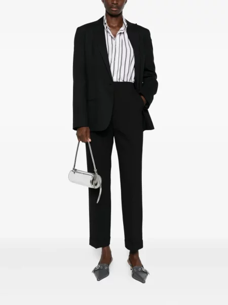Pantaloni Alberta Ferretti negru