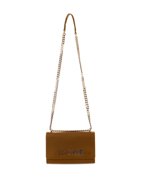 Geanta crossbody Just Cavalli maro