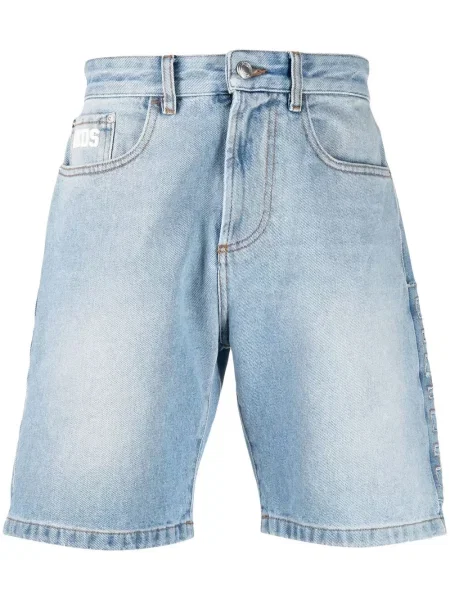 Pantaloni scurți din denim Gcds albastru