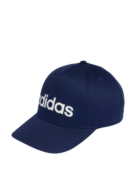 ADIDAS PERFORMANCE Sportovní kšiltovka Linear tmavě modrá bílá