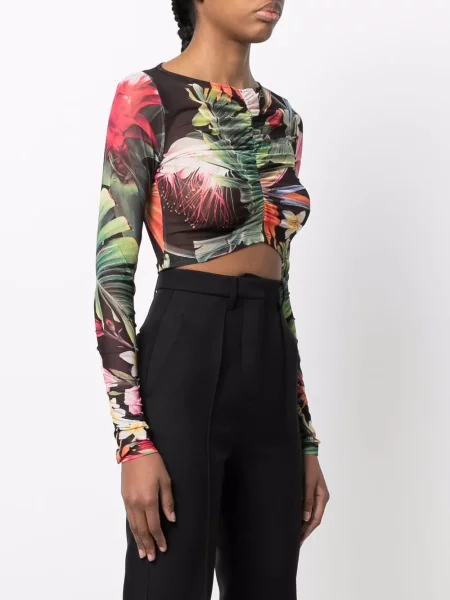 Dlouhý top Philipp Plein zelený