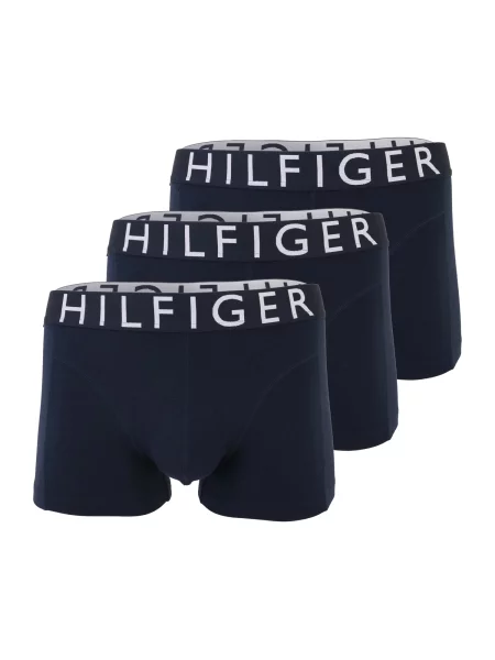 Tommy Hilfiger Underwear Boxeri bleumarin / murdar alb