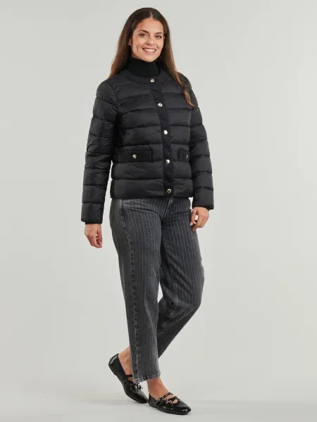 Geacă Michael Michael Kors de catifea cord negru