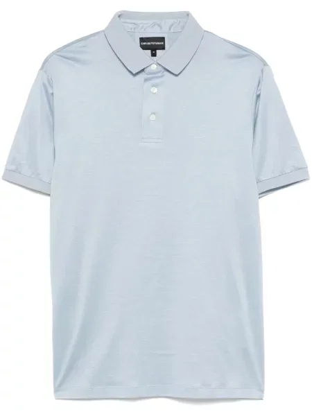 Polo Emporio Armani cu imagine albastru
