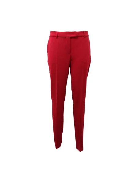 Spodnie Max Mara czerwone