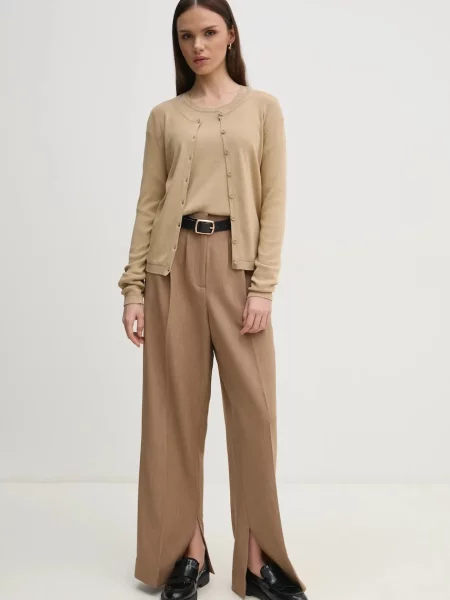 Кардиган United Colors of Benetton легкий бежевий