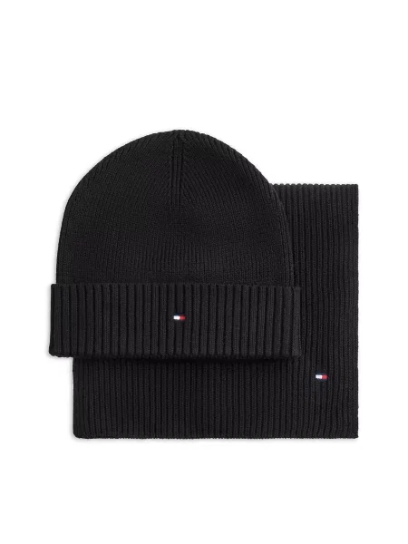 TOMMY HILFIGER Căciulă negru
