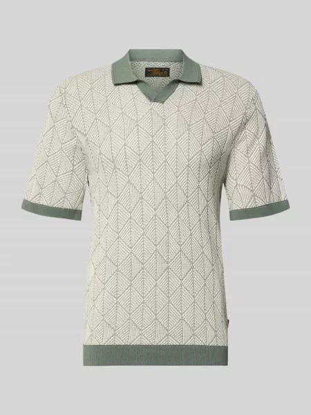 Koszulka polo o kroju slim fit w imitacji dzianiny model Blake' Jack & Jones Premium