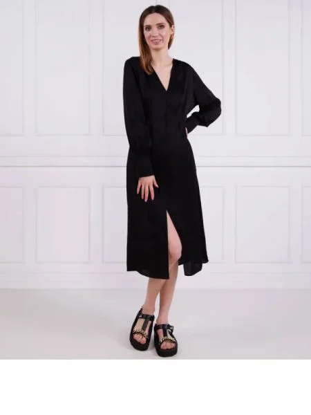 Karl Lagerfeld Ruha logo jacquard fekete