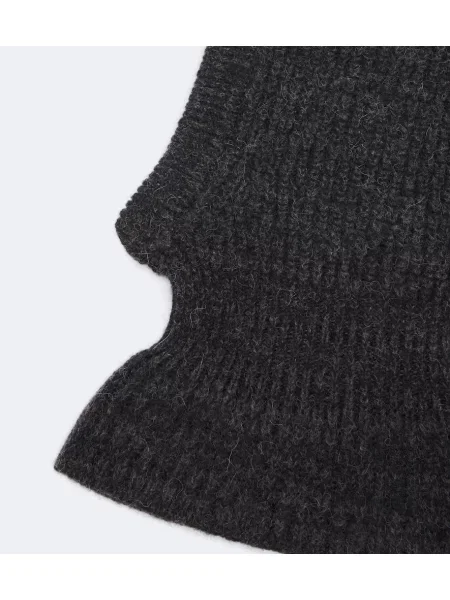 Căciulă Lemaire din lână alpaca gri